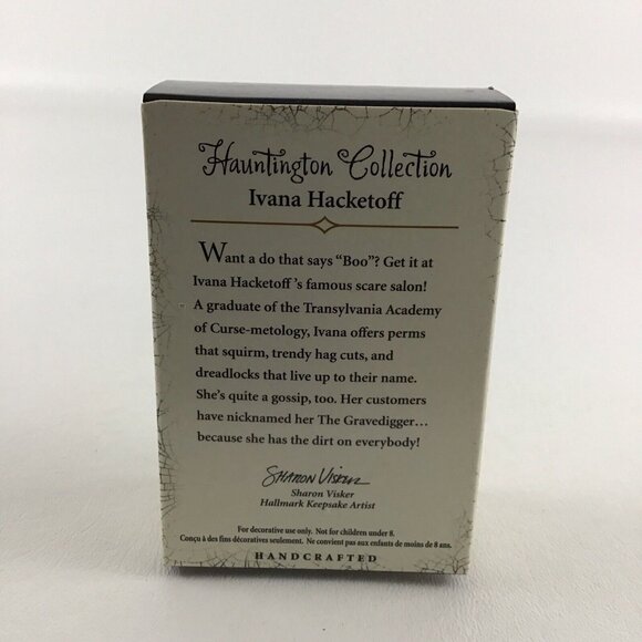 Hallmark Keepsake Ornament Ivana Hacketoff Hauntington Collection 2005 Halloween - Picture 3 of 6